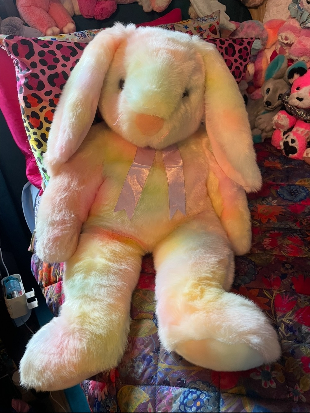 Ty extra large tye dye bunny